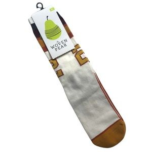 NWT Woven Pear socks